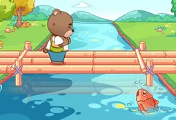 小熊过桥