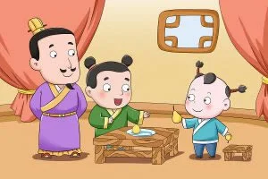 孔融让梨