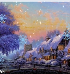 scratch少儿编程-天空下雪了
