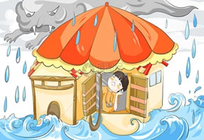 科技-假如地球持续暴雨不断，人类能支撑多少年？