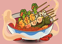美食分享-牛头四吃