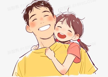 女儿和父亲隔桥相望