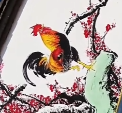 传统年 “画画