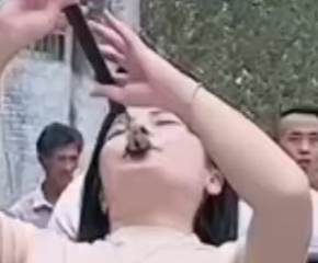 当地风俗—接客，唢呐
