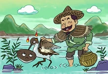 鹬蚌相争