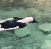 意外落水自救训练