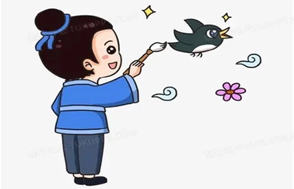 中国经典民间故事《神笔马良》