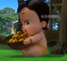 和小猪一起洗澡