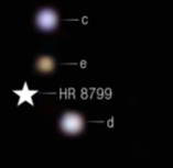 韦伯直接成像拍到4颗行星