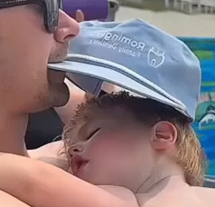 父爱如山，亲情瞬间