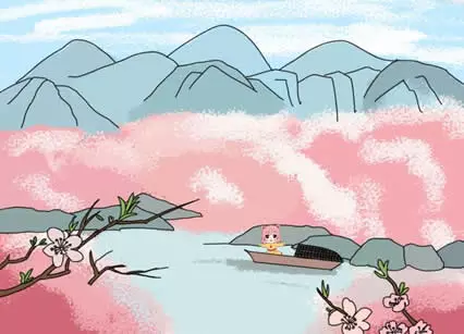 桃花溪 – 盛唐 – 张旭