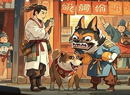 成语故事《狗猛酒酸》