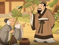 成语故事《佝偻承蜩》