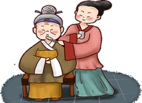 成语故事《妇姑勃谿》