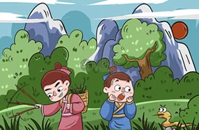 成语故事《打草惊蛇》