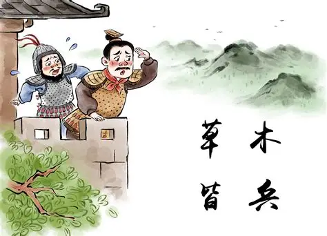 成语故事《草木皆兵》