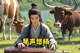 成语故事《对牛弹琴》