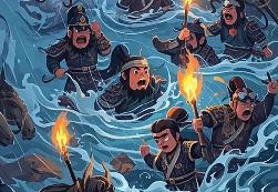 成语故事《楚人渡河》