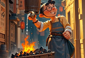 成语故事《杯水车薪》