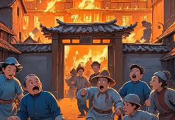 成语故事《趁火打劫》