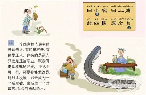 09《三字经》系列故事之“曰士农 ,曰工商“