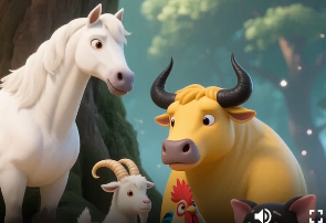 14《三字经》系列故事之“马牛羊，鸡犬豕”