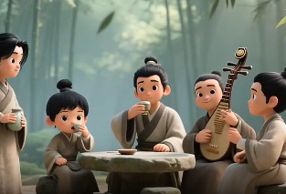 《资治通鉴》第060集：竹林七贤 – 乱世中的精神避难所