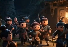 儿童版《三十六计》第13计：打草惊蛇