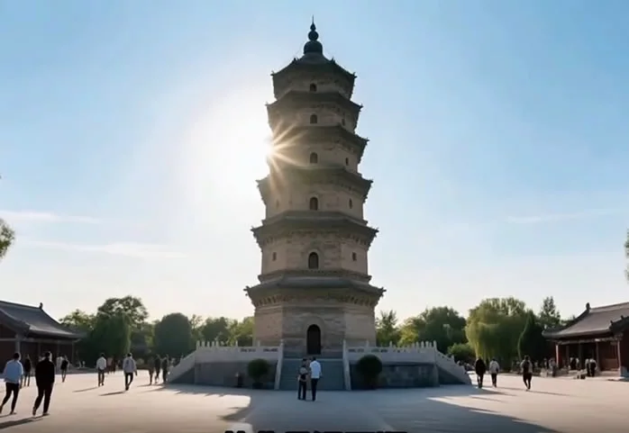 山东济宁兴隆塔的传说
