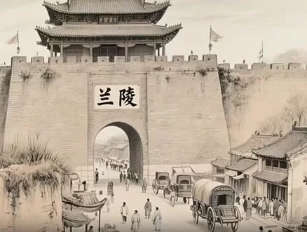 山东临沂兰陵县地名由来