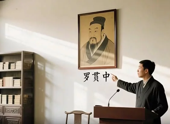山东泰安东平历史名人罗贯中