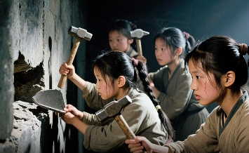 山东泰安肥城九女坟传说